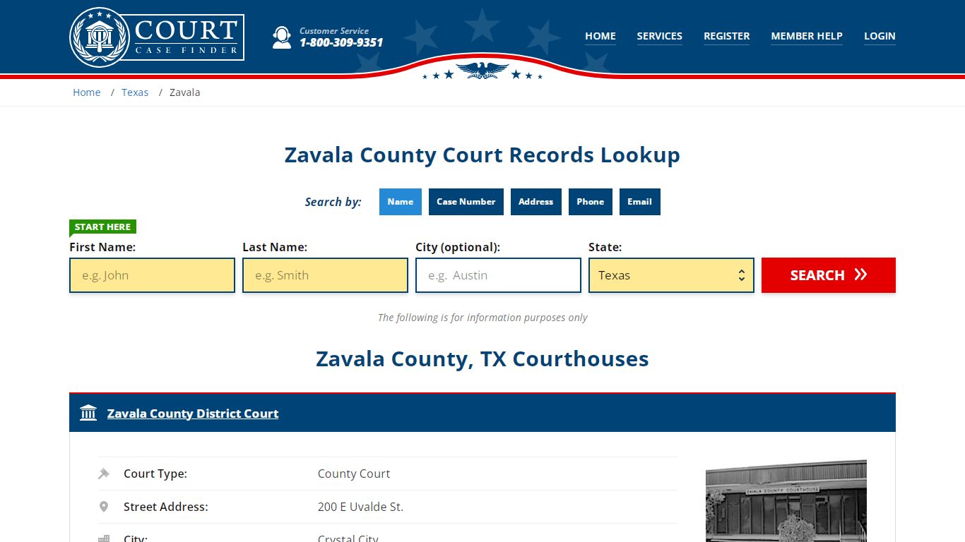 Zavala County Court Records | TX Case Lookup